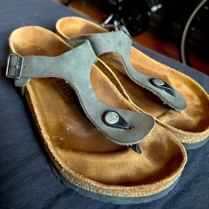Birkenstock thong GIZEH BIRKO-FLOR size 39 womens